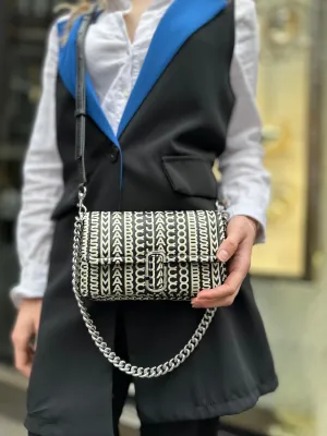 Marc Jacobs "The Monogram" Leather J Marc Mini Shoulder Bag