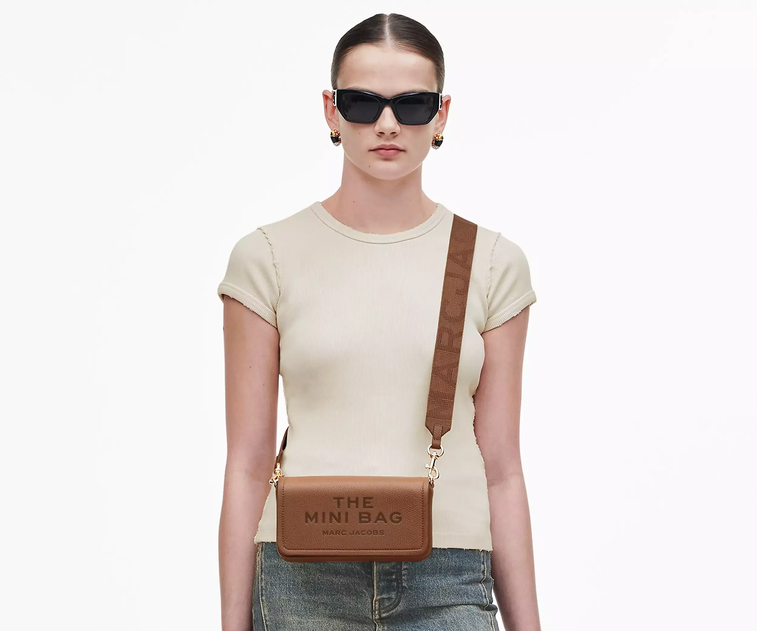 M.A.R.C J.A.C.O.B.S The Leather Mini Crossbody Bag