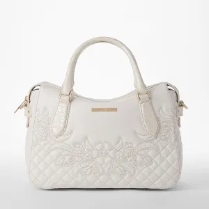 Micaela Satchel Sea Salt White Kew