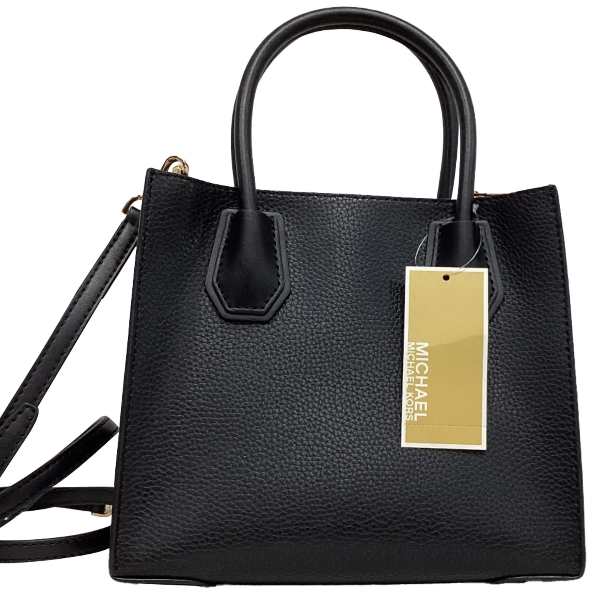 Michael Kors Mercer Bag in Black Leather