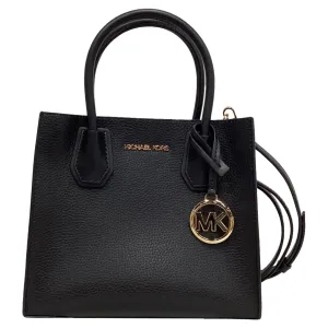 Michael Kors Mercer Bag in Black Leather