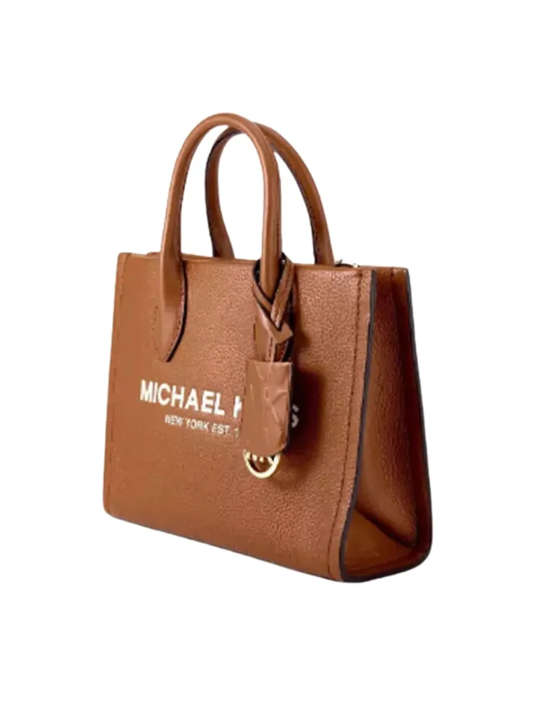 M.I.C.H.A.E.L. K.O.R.S. Mirella Small Pebbled Leather Crossbody Bag