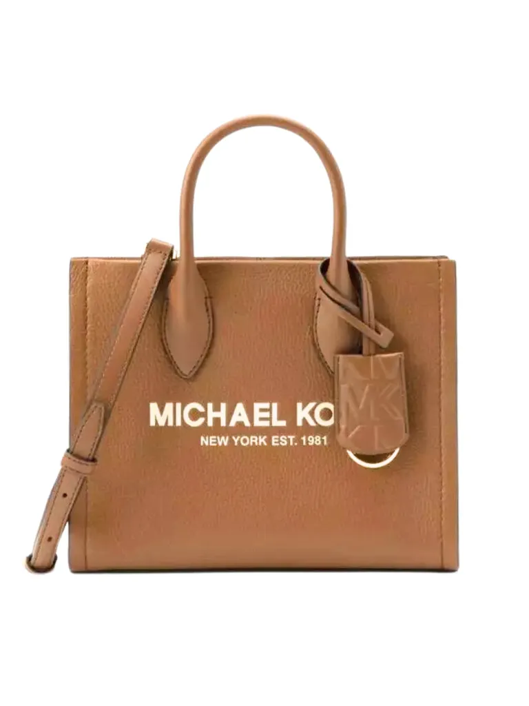 M.I.C.H.A.E.L. K.O.R.S. Mirella Small Pebbled Leather Crossbody Bag