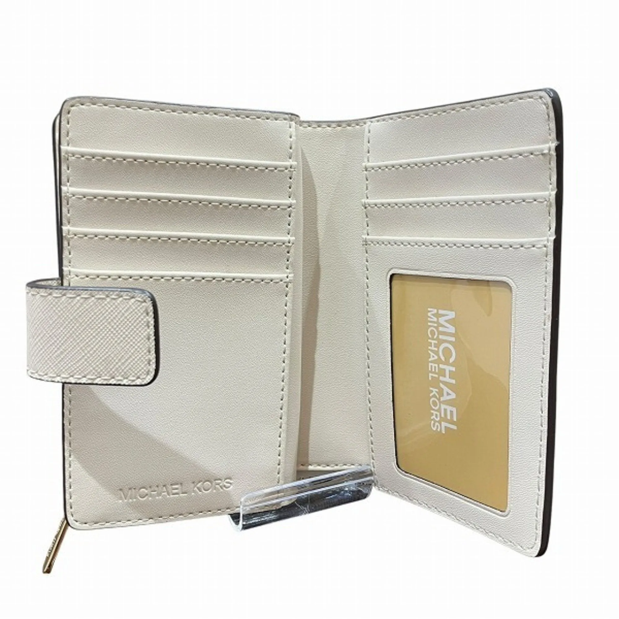 Michael Kors Pvc Middle Wallet (Bi-Fold) (Pre-Owned)
