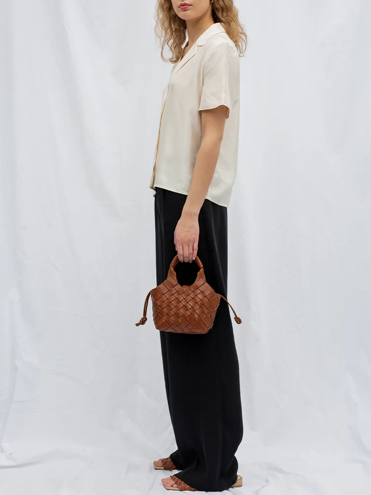 MISU MINI Kombu Green Mix Crossbody bag