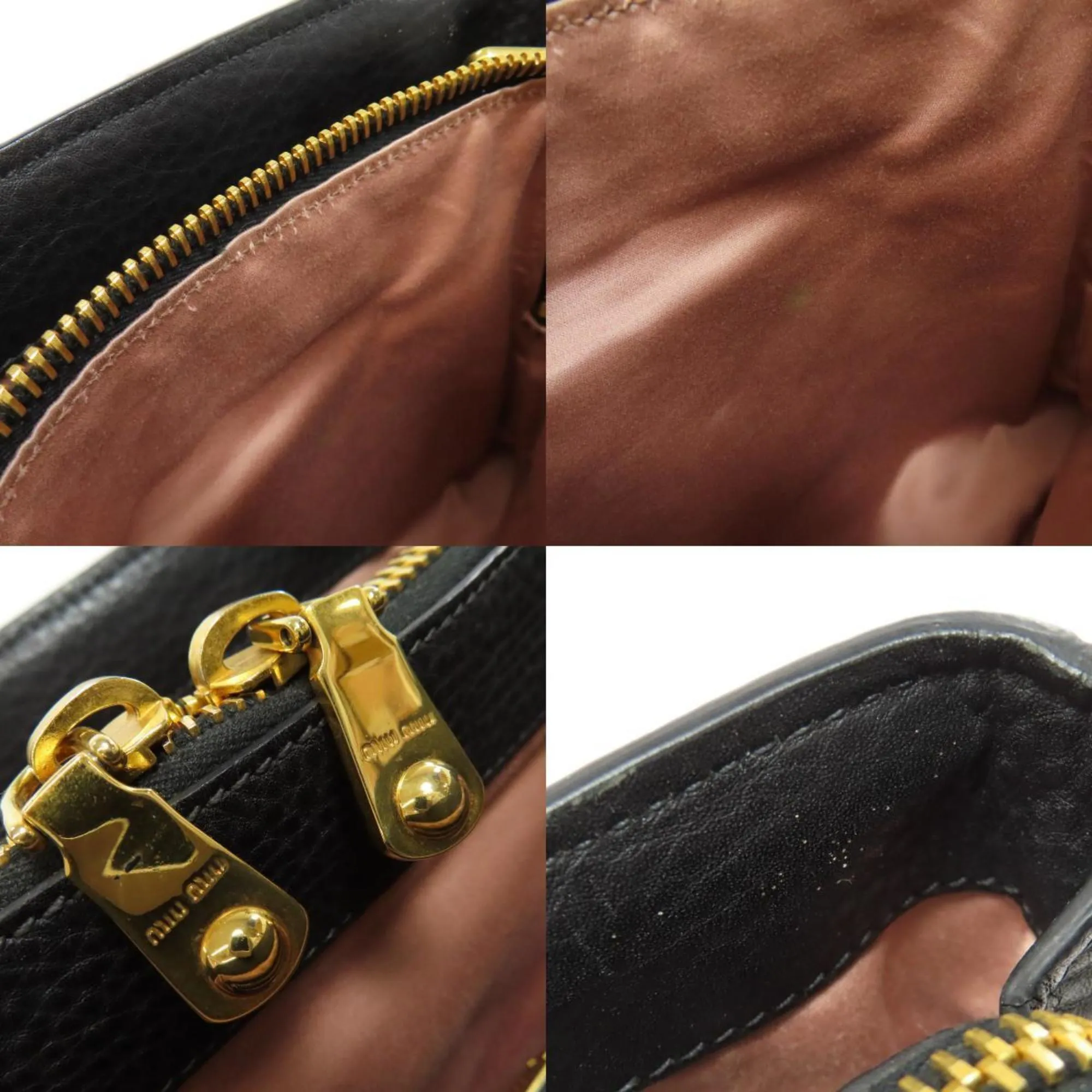 Miu Miu Leather Handbag (Pre-Owned)