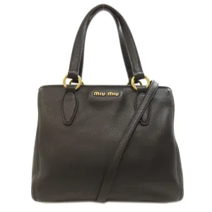 Miu Miu Leather Handbag (Pre-Owned)