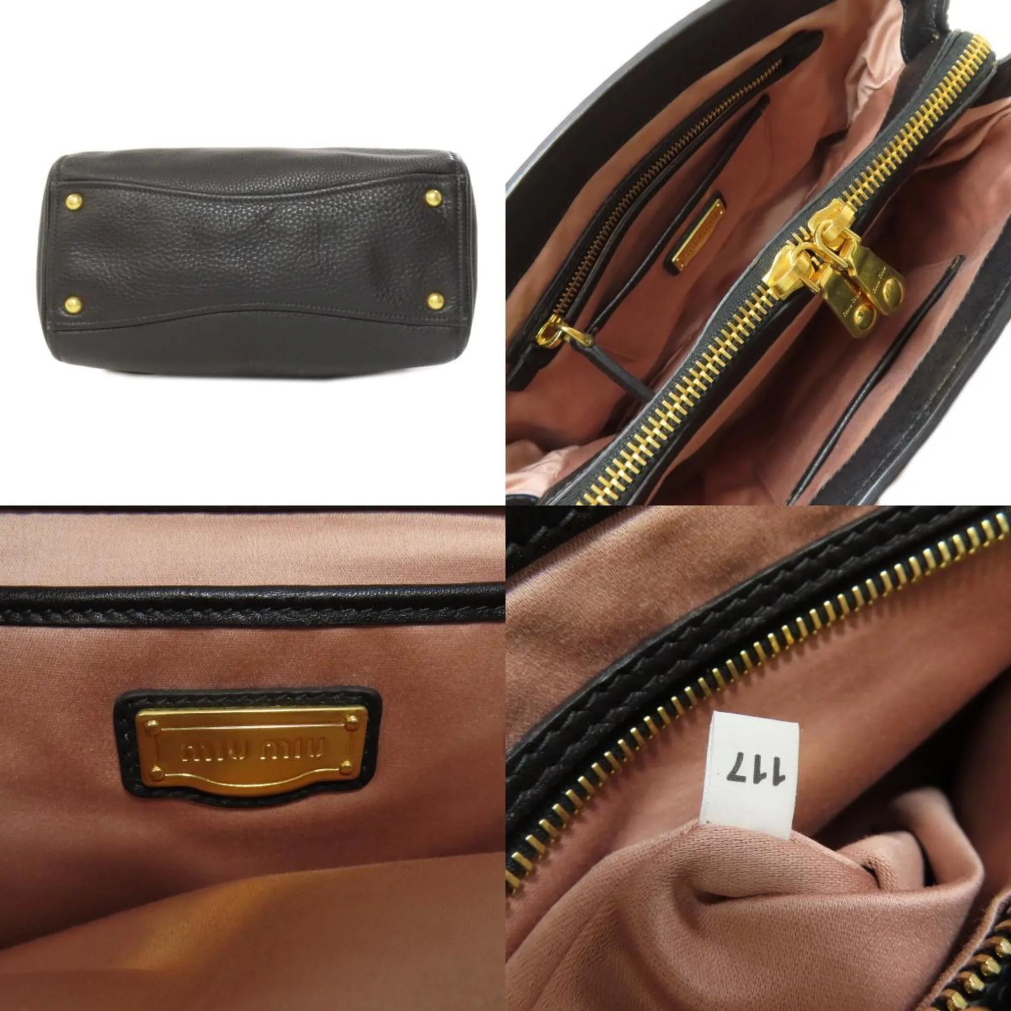 Miu Miu Leather Handbag (Pre-Owned)