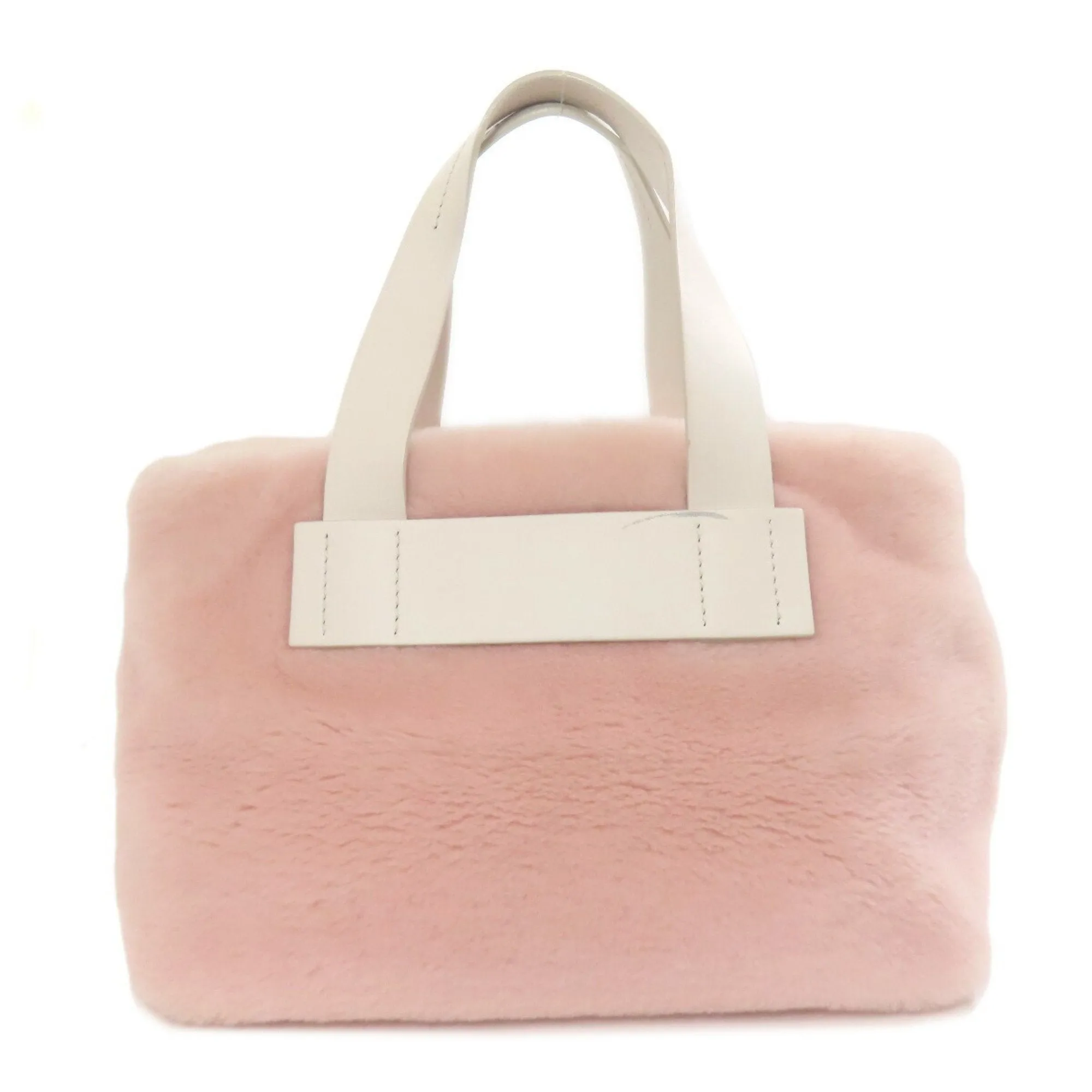 Miu Miu pink Fur Handbag (Pre-Owned)