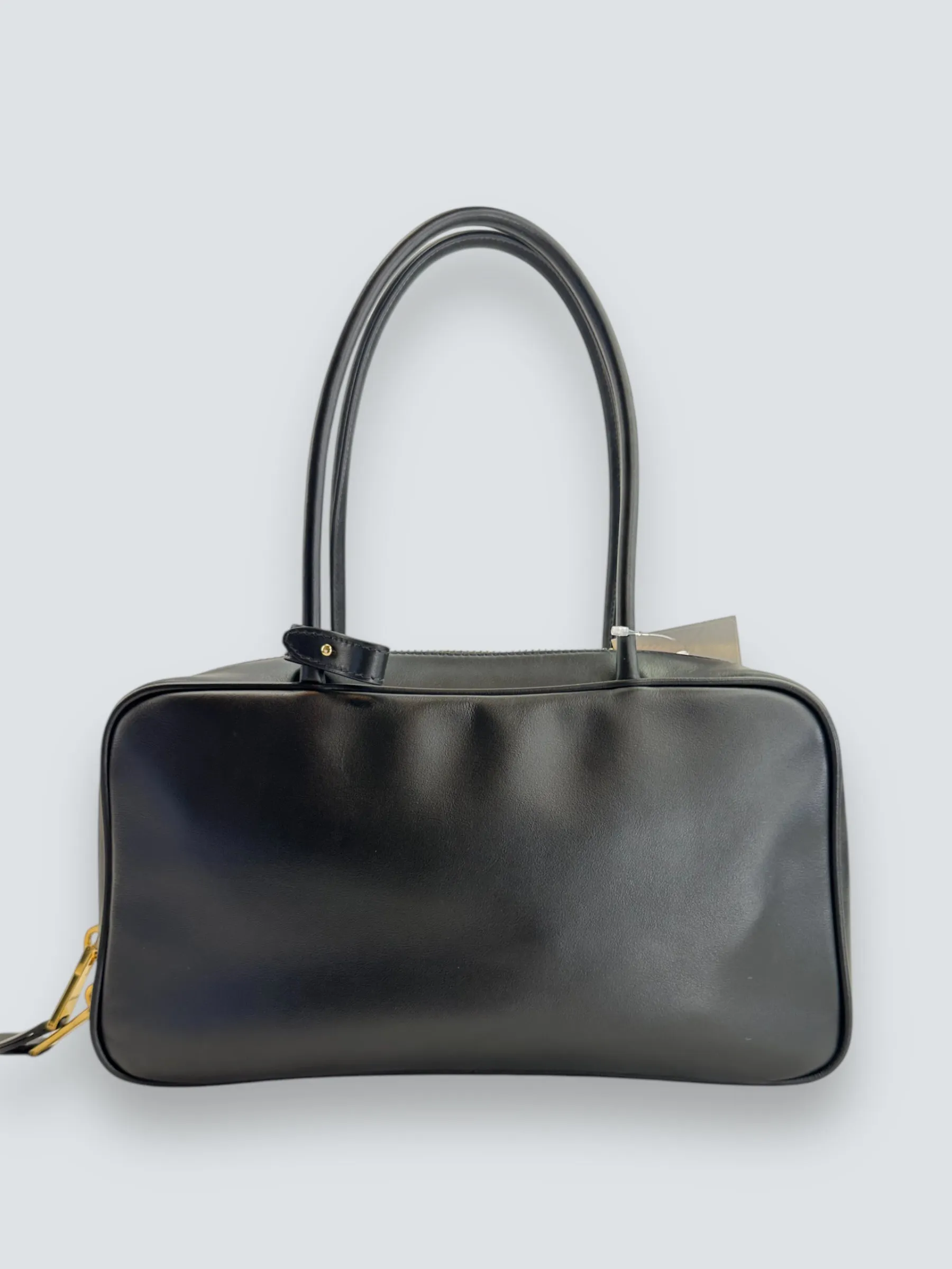 MiuMiu Black Leather "Beau" Shoulder Bag