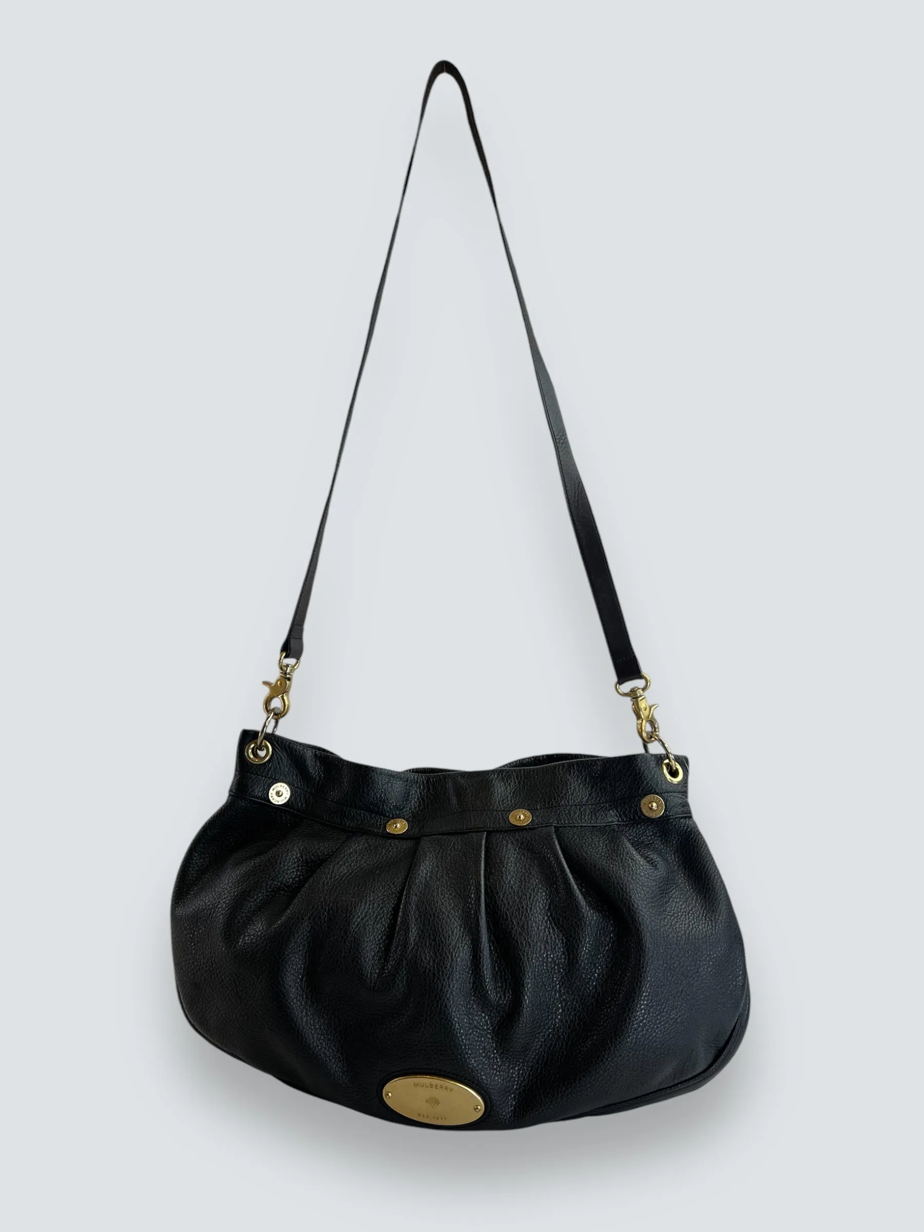 Mulberry Black Leather Satchel