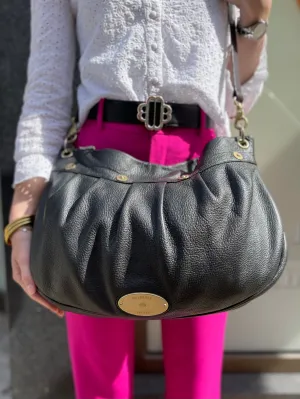 Mulberry Black Leather Satchel