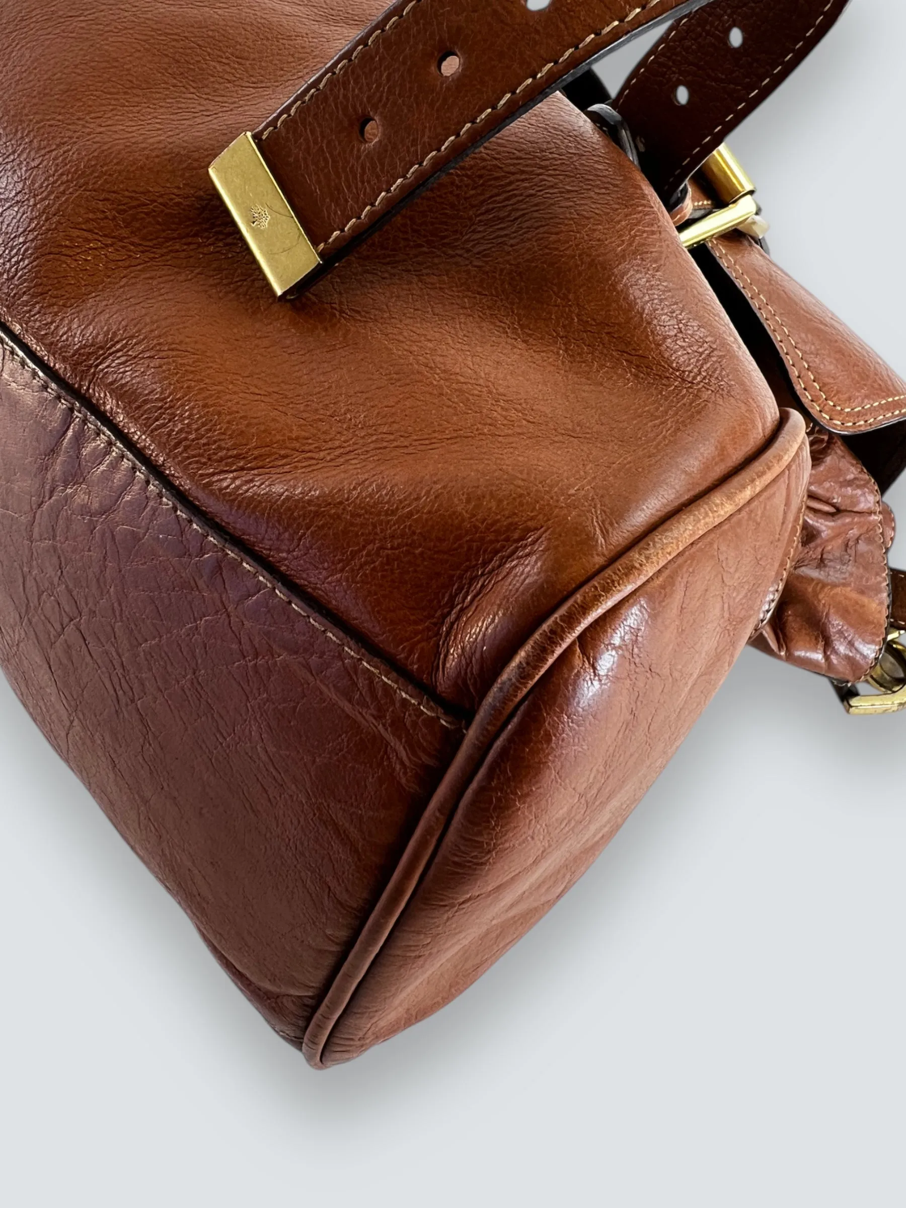 Mulberry Tan Leather ??Alexa?? Satchel