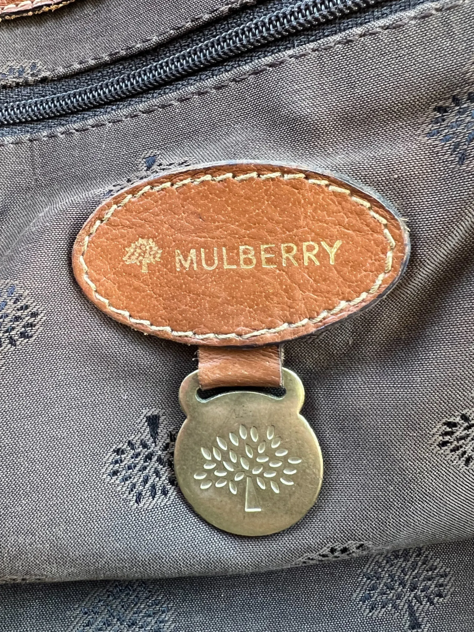 Mulberry Tan Leather ??Alexa?? Satchel