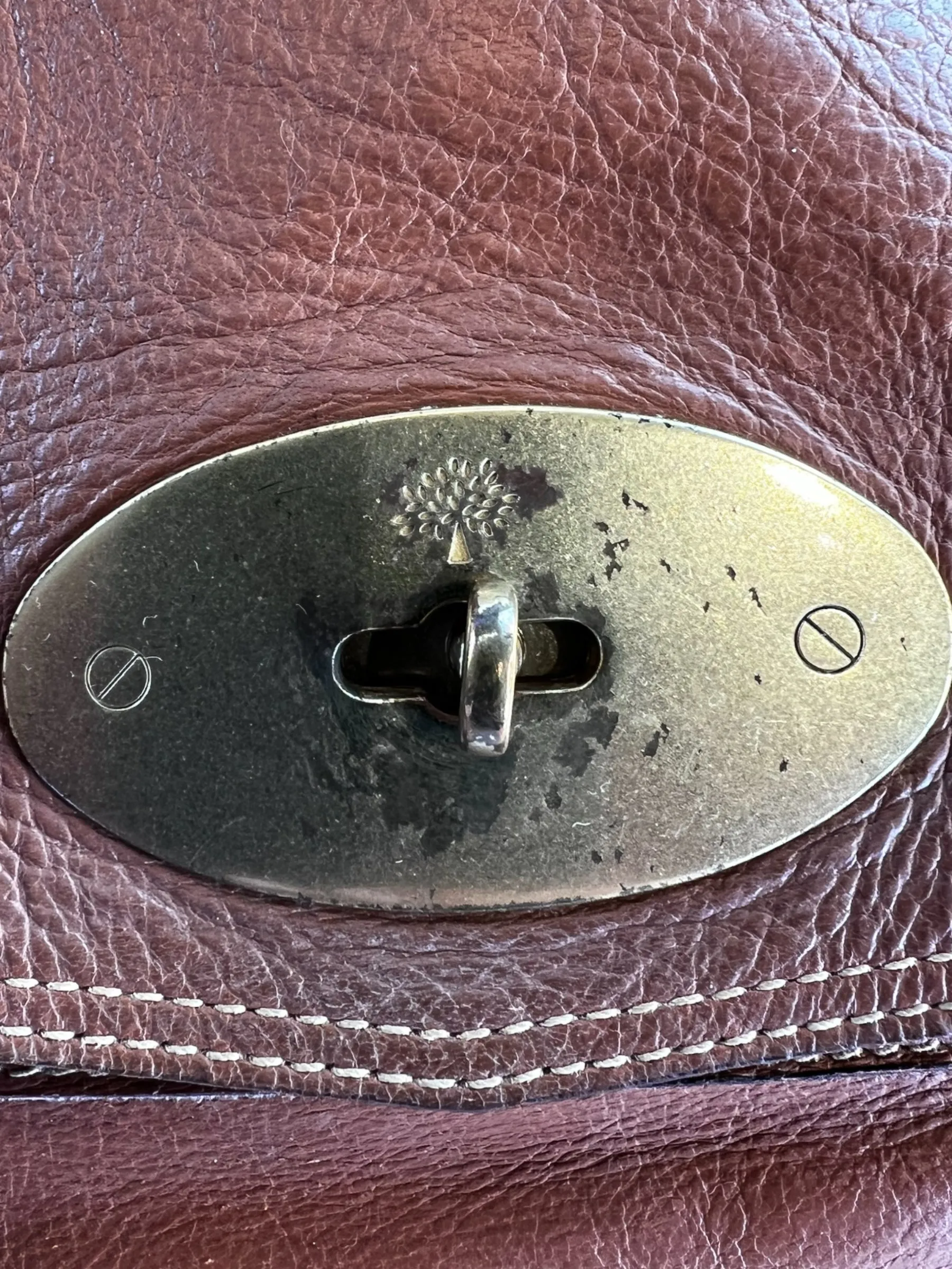 Mulberry Tan Leather ??Alexa?? Satchel
