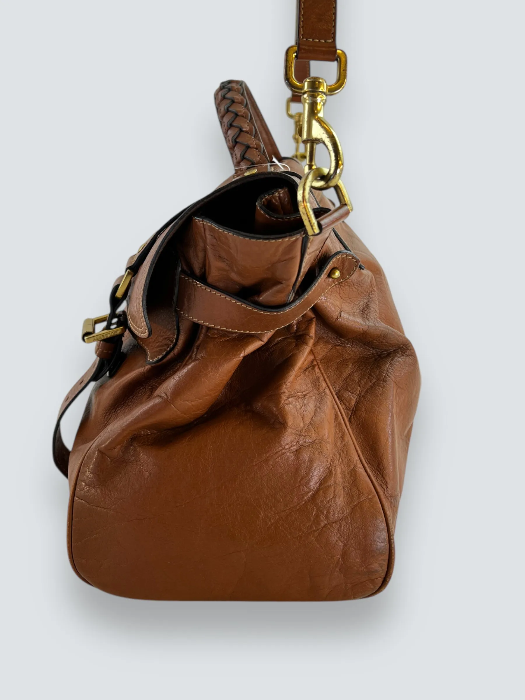Mulberry Tan Leather ??Alexa?? Satchel
