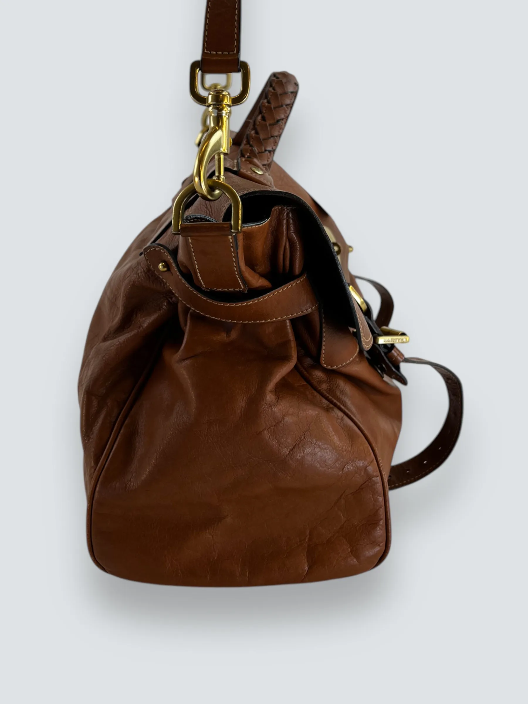 Mulberry Tan Leather ??Alexa?? Satchel