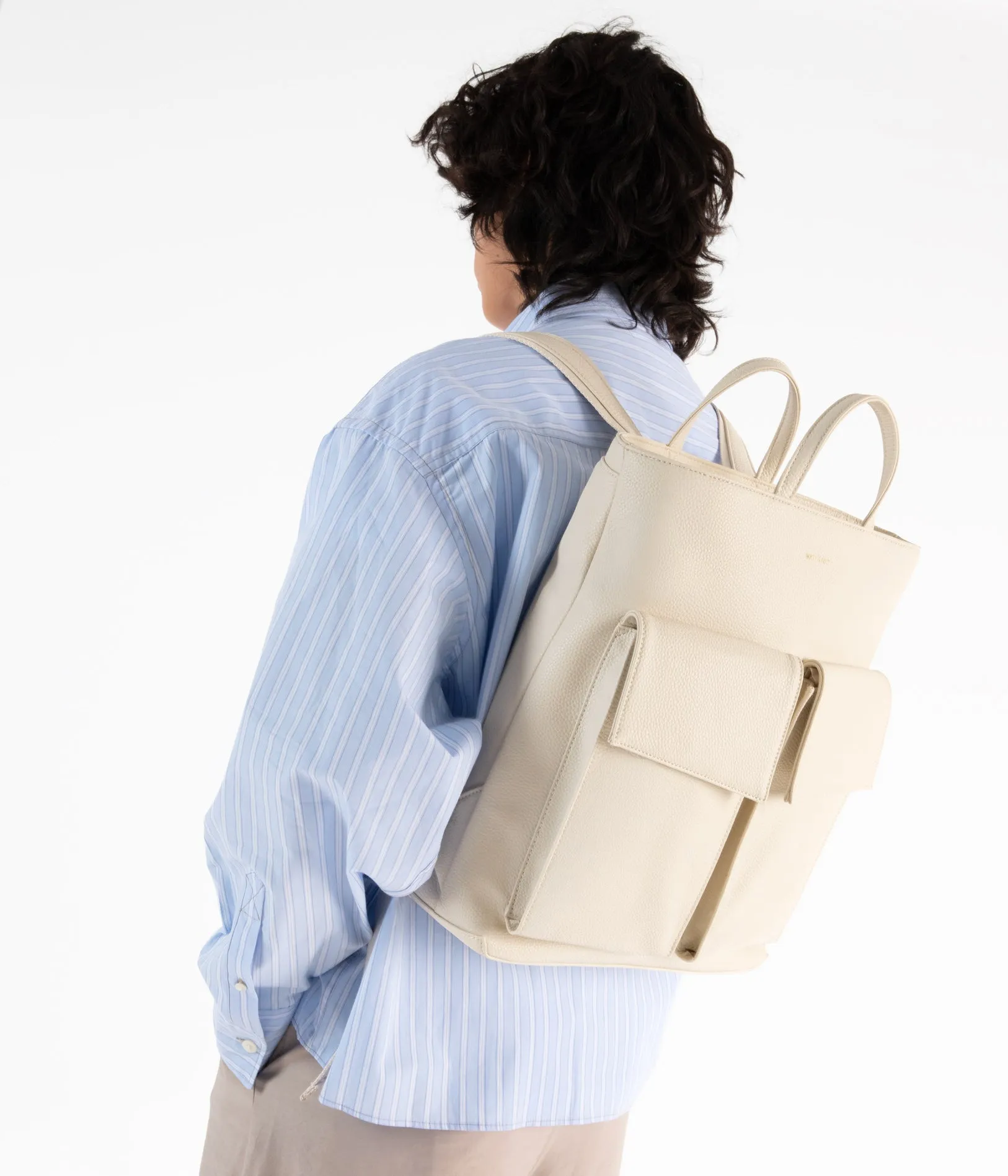 MYRON Vegan Backpack - Grain