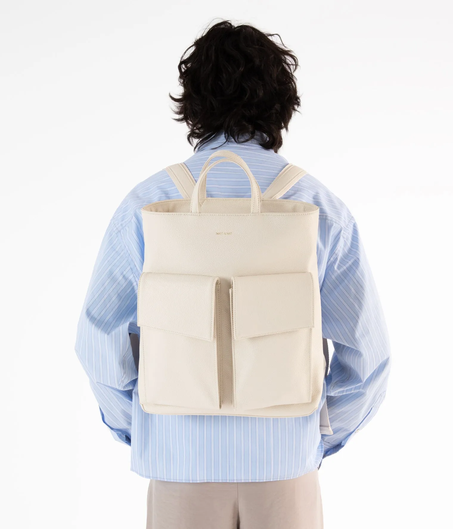 MYRON Vegan Backpack - Grain