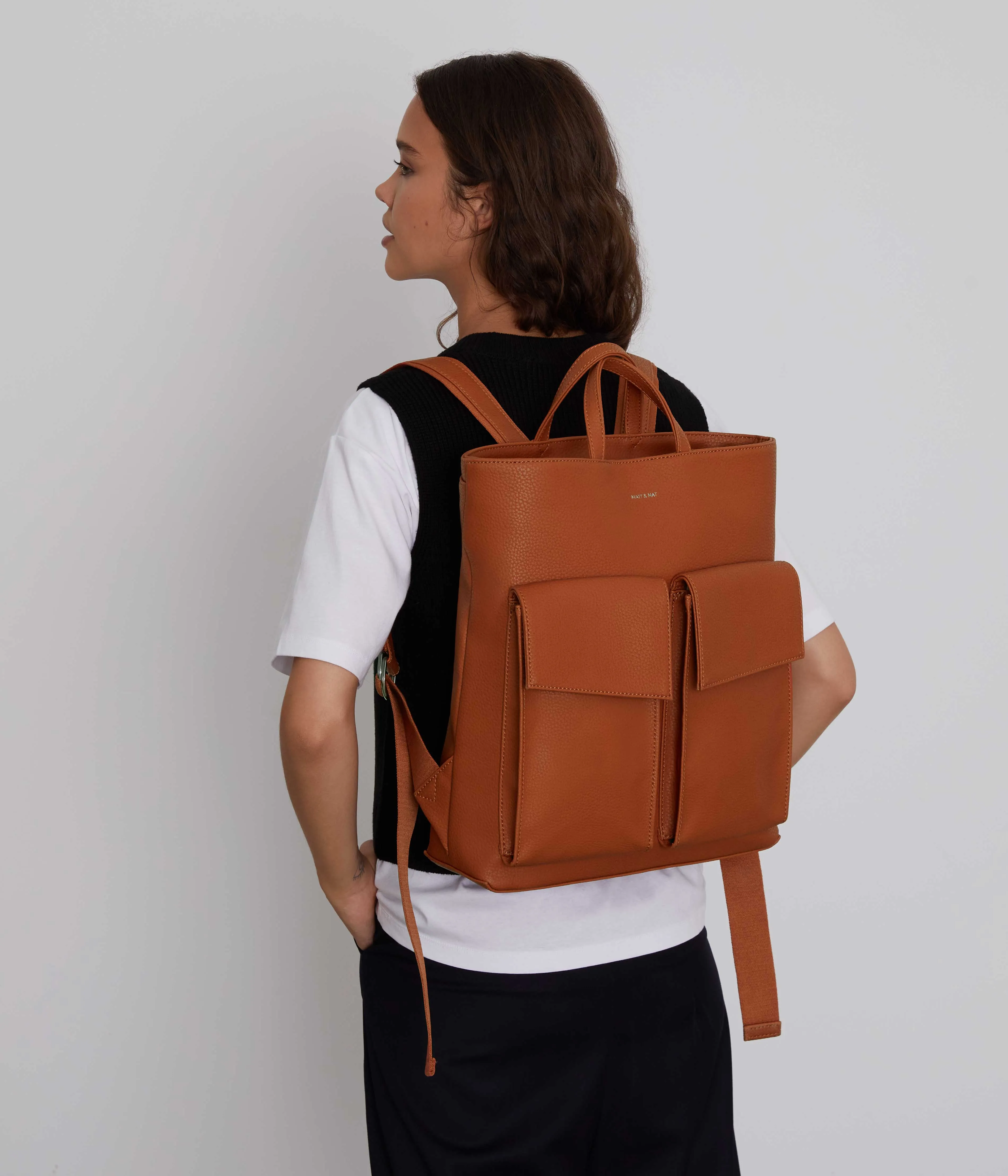MYRON Vegan Backpack - Purity
