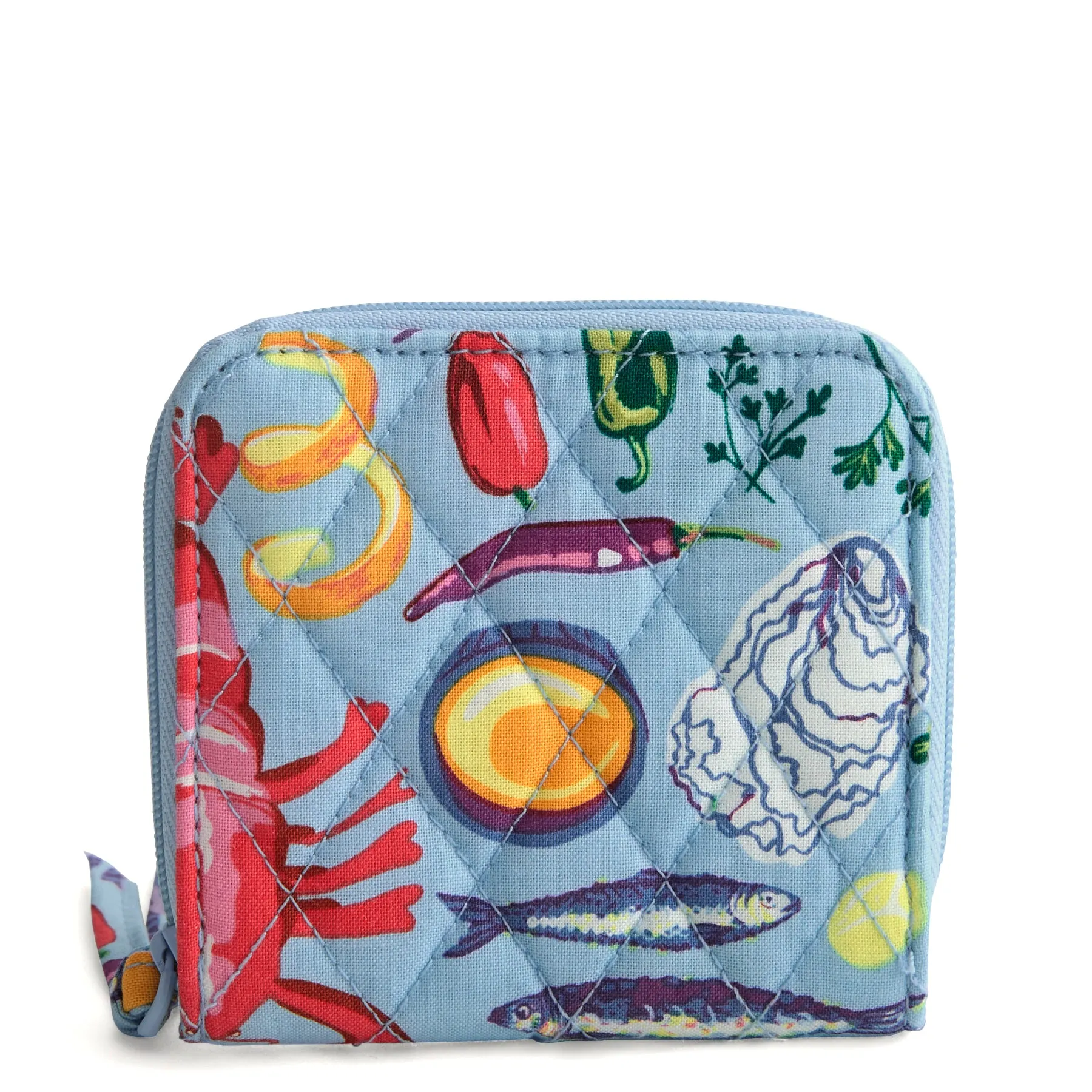 Outlet Cotton Essential Small Zip-Around Wallet