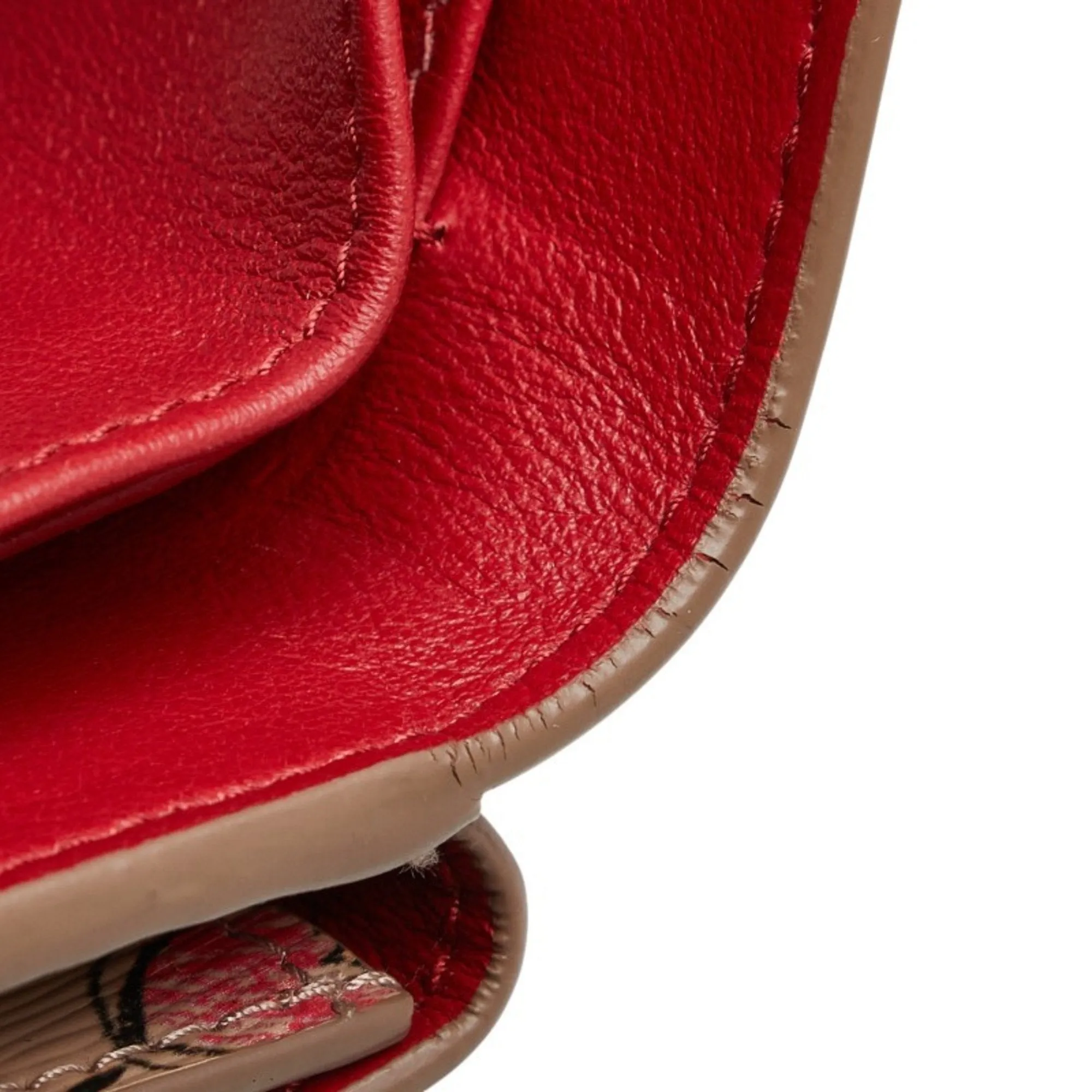 Prada pink Leather Wallet (Tri-Fold) (Pre-Owned)