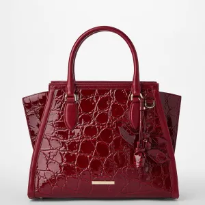 Priscilla Satchel Red Claudine