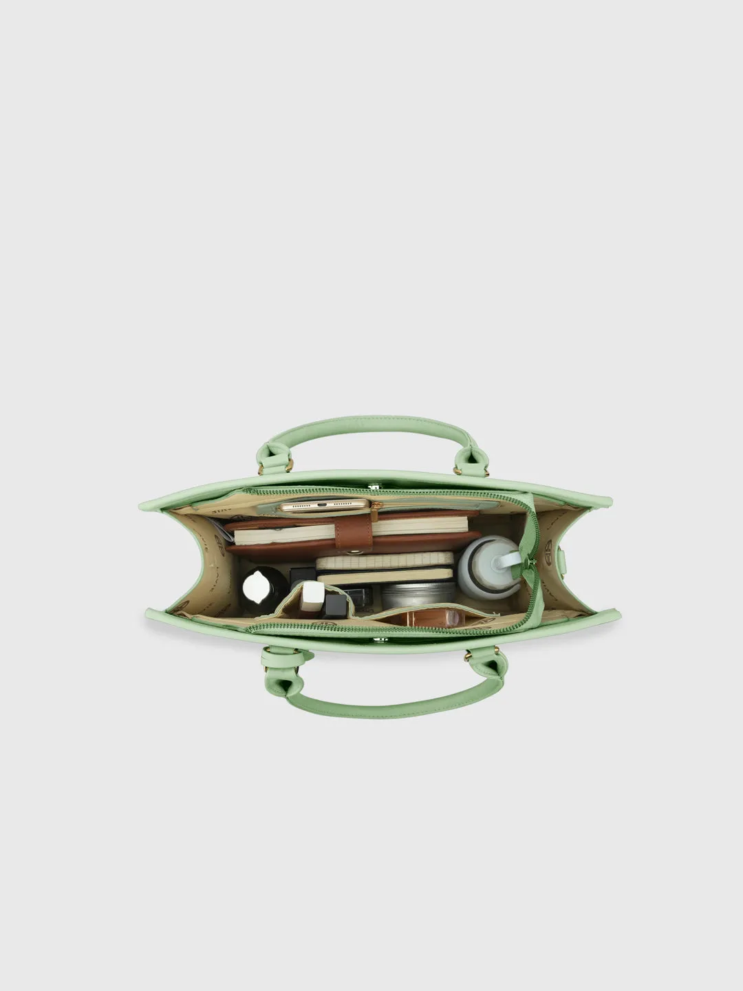 Quid 3 Compartment Large Satchel Bag