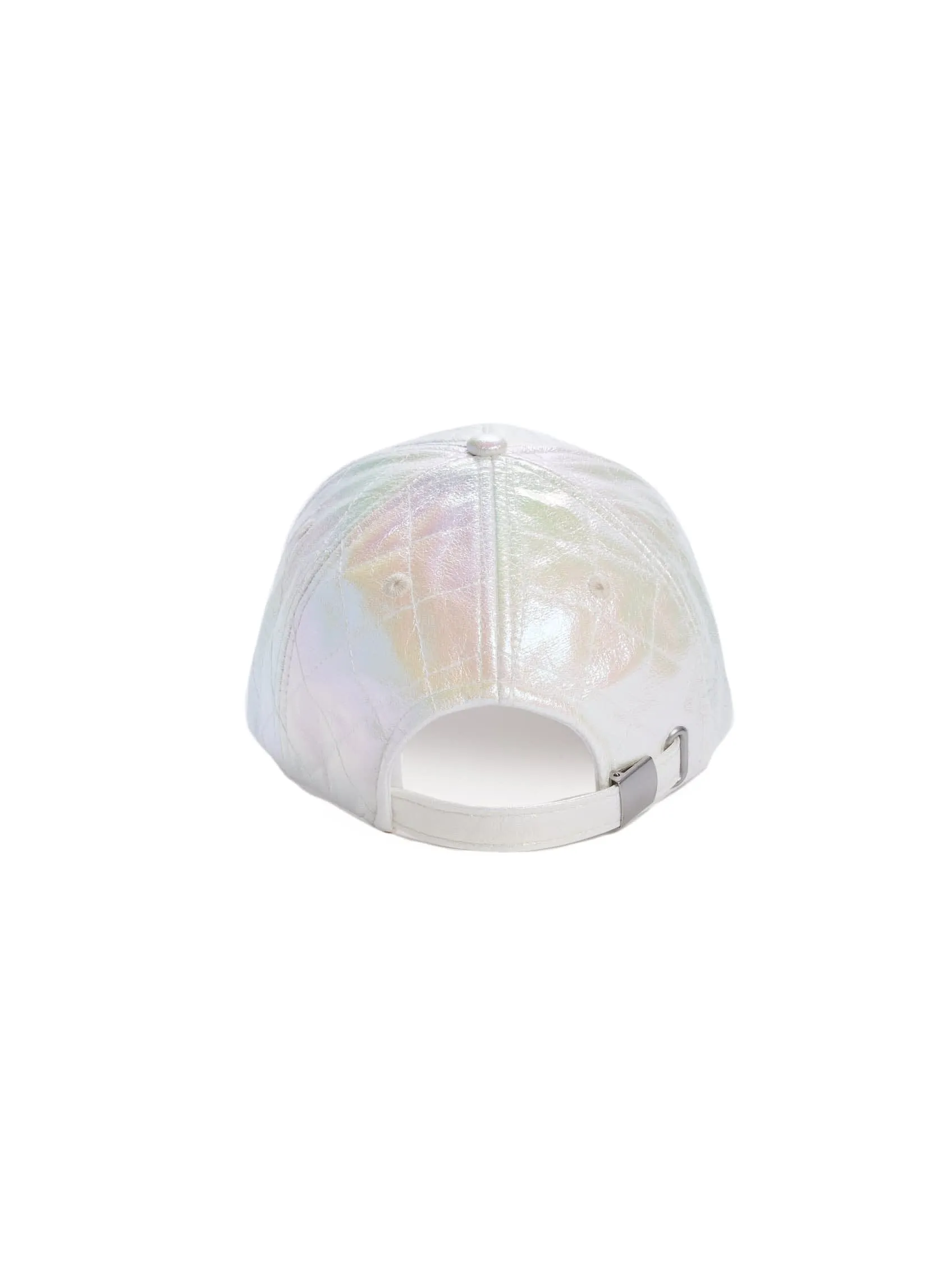 Quilted Iridescent Logo Baseball Hat