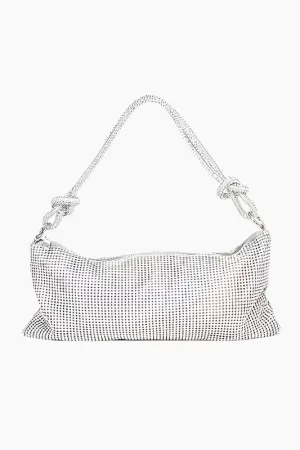 Rhinestone Iconic Soft Shoulder Bag