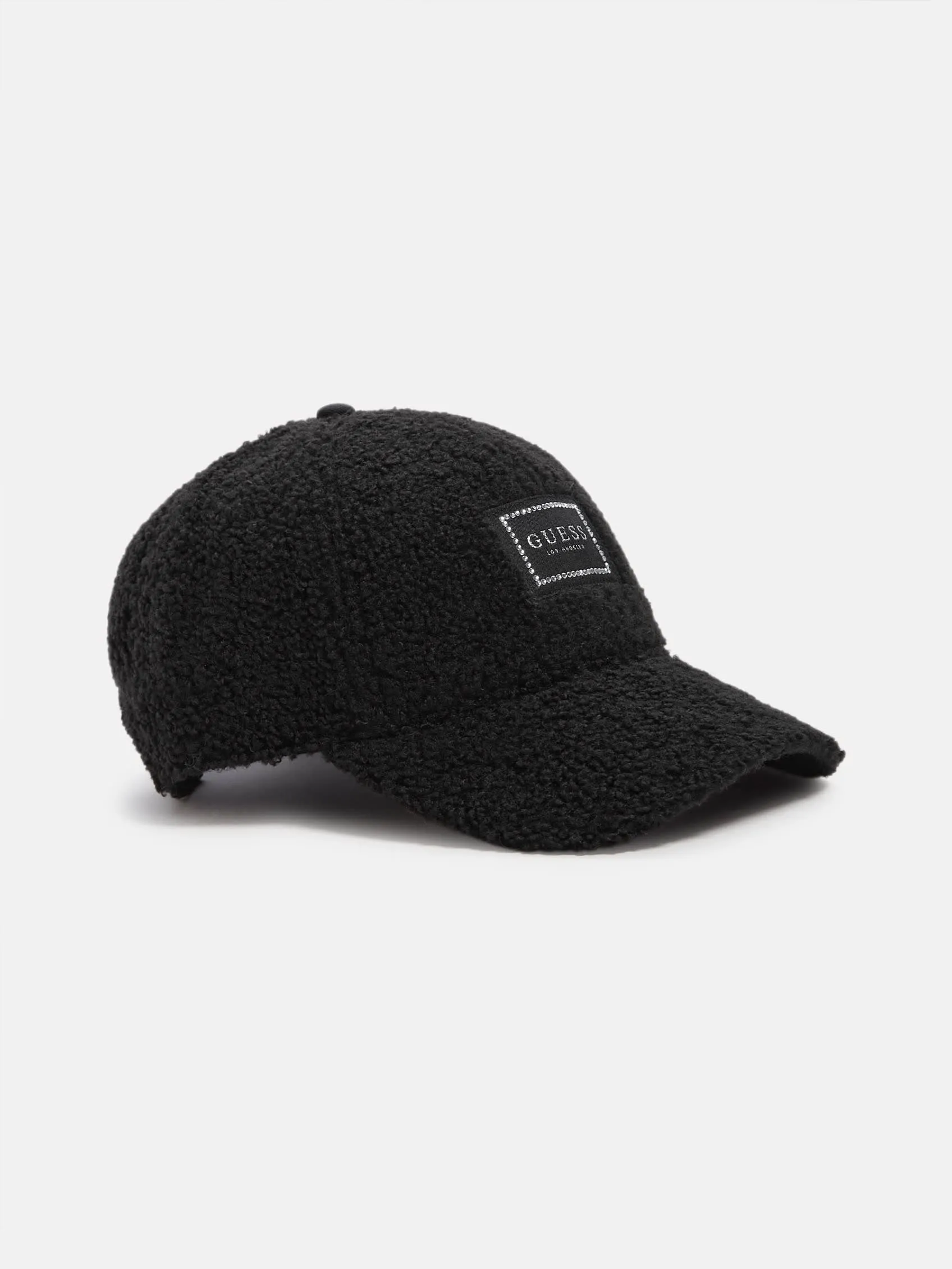 Rhinestone Sherpa Baseball Hat