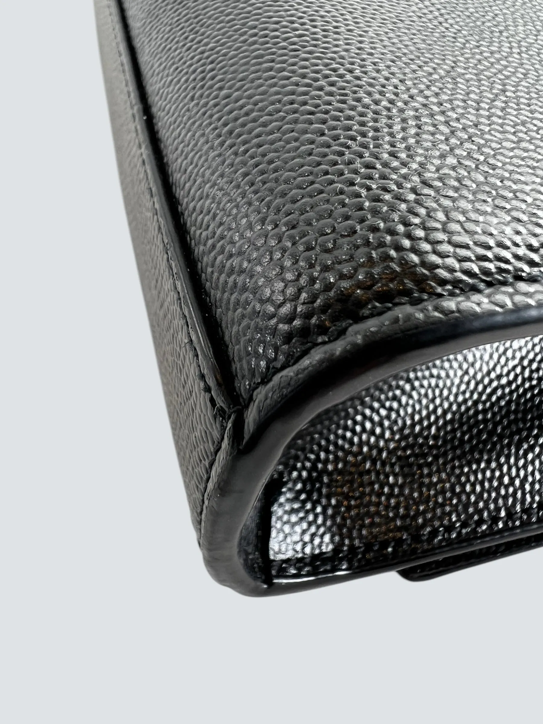 Saint Laurent Black Leather Kate Medium Crossbody