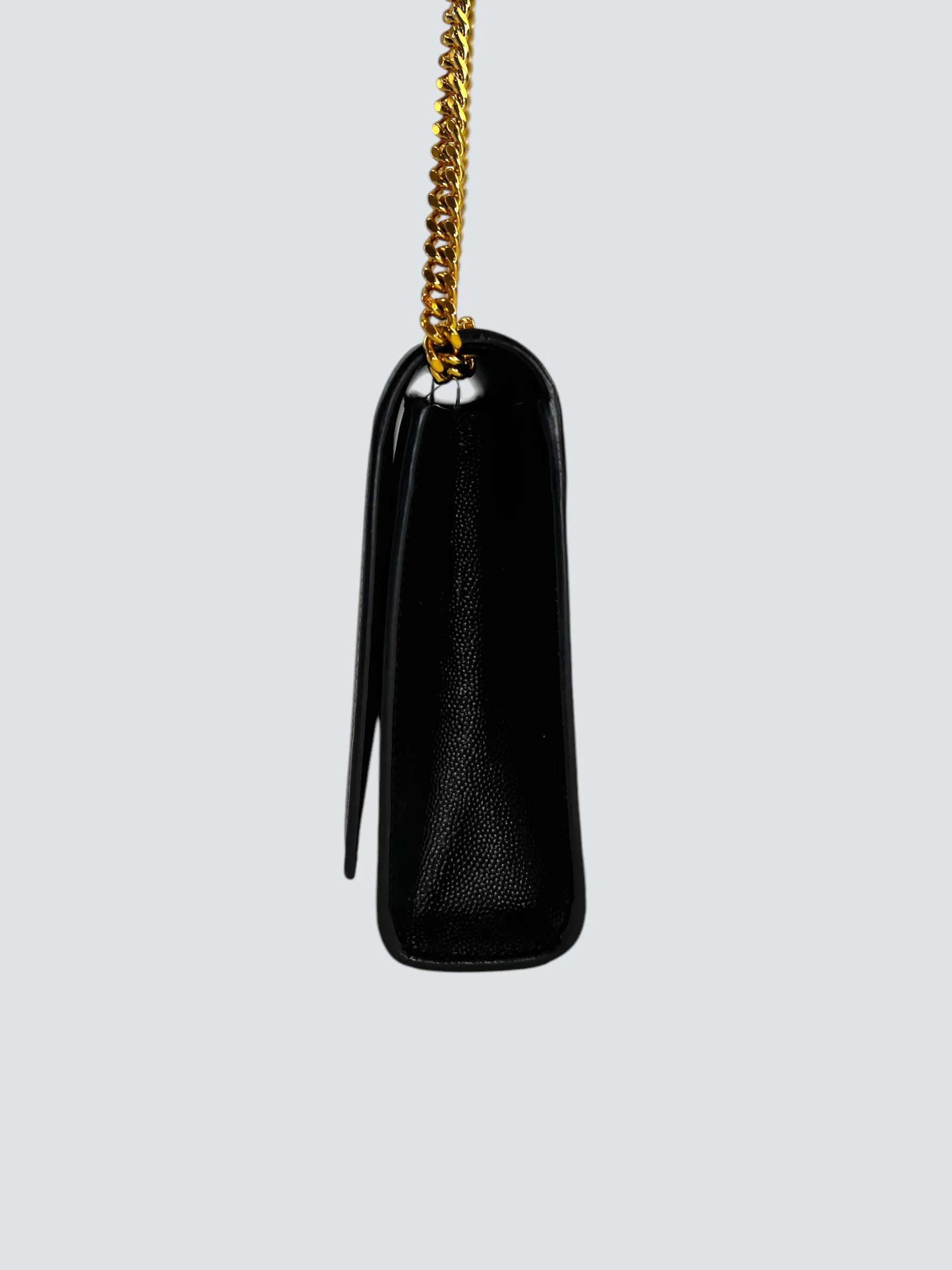 Saint Laurent Black Leather Kate Medium Crossbody