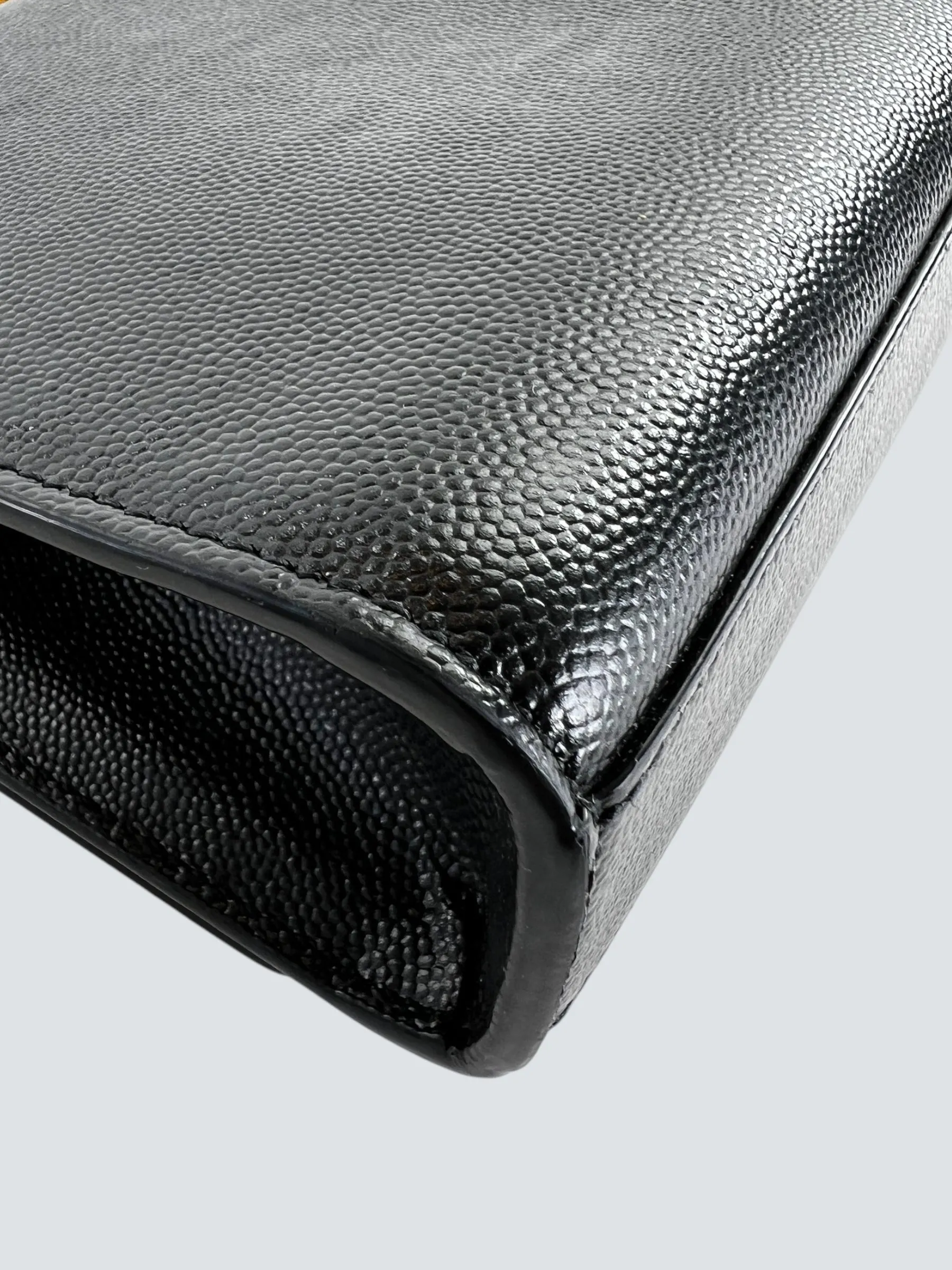 Saint Laurent Black Leather Kate Medium Crossbody