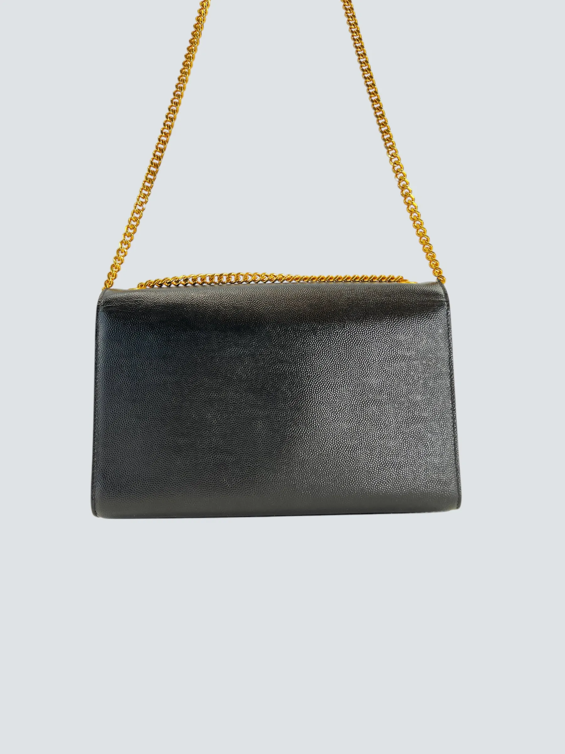 Saint Laurent Black Leather Kate Medium Crossbody
