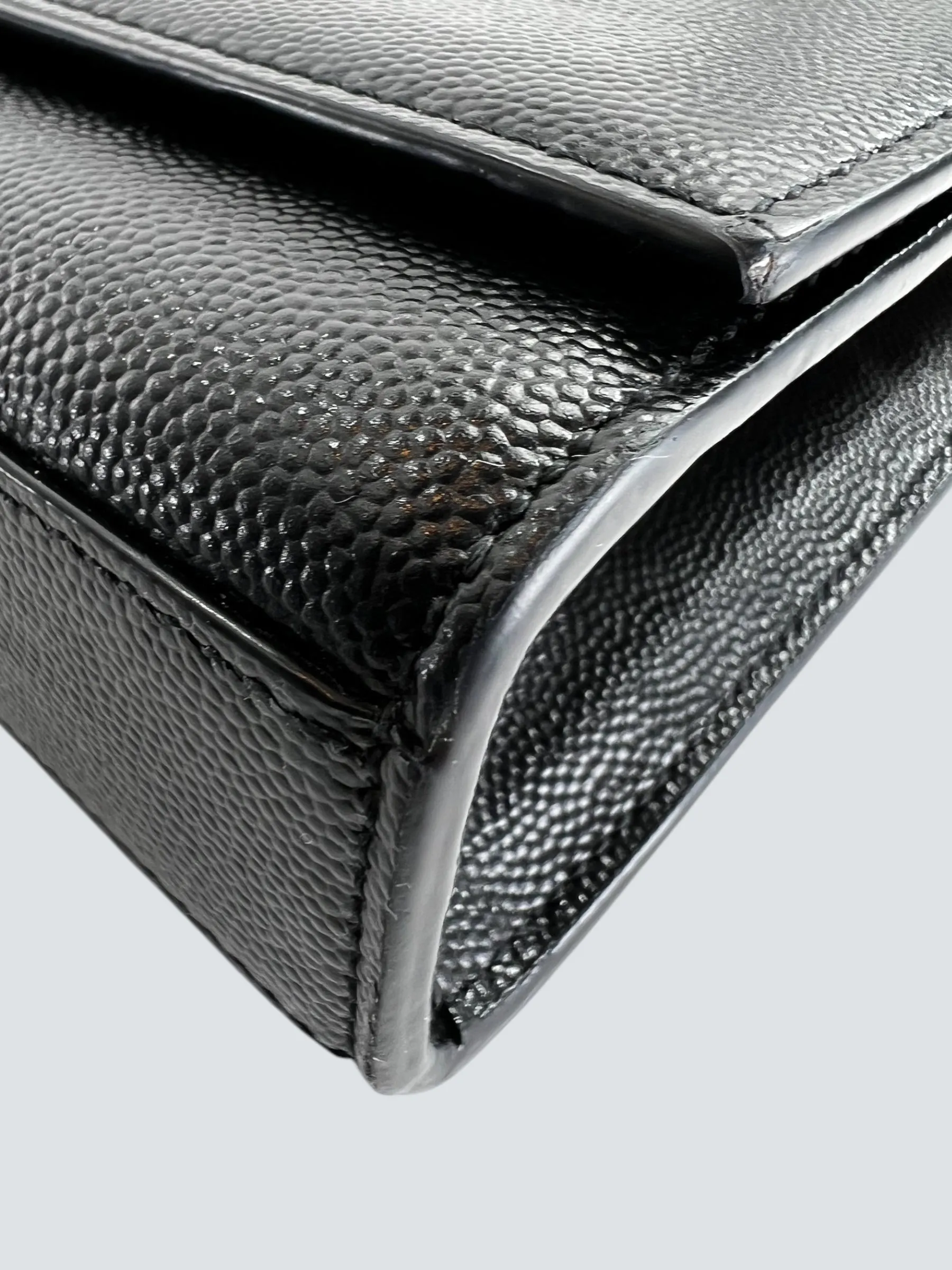 Saint Laurent Black Leather Kate Medium Crossbody