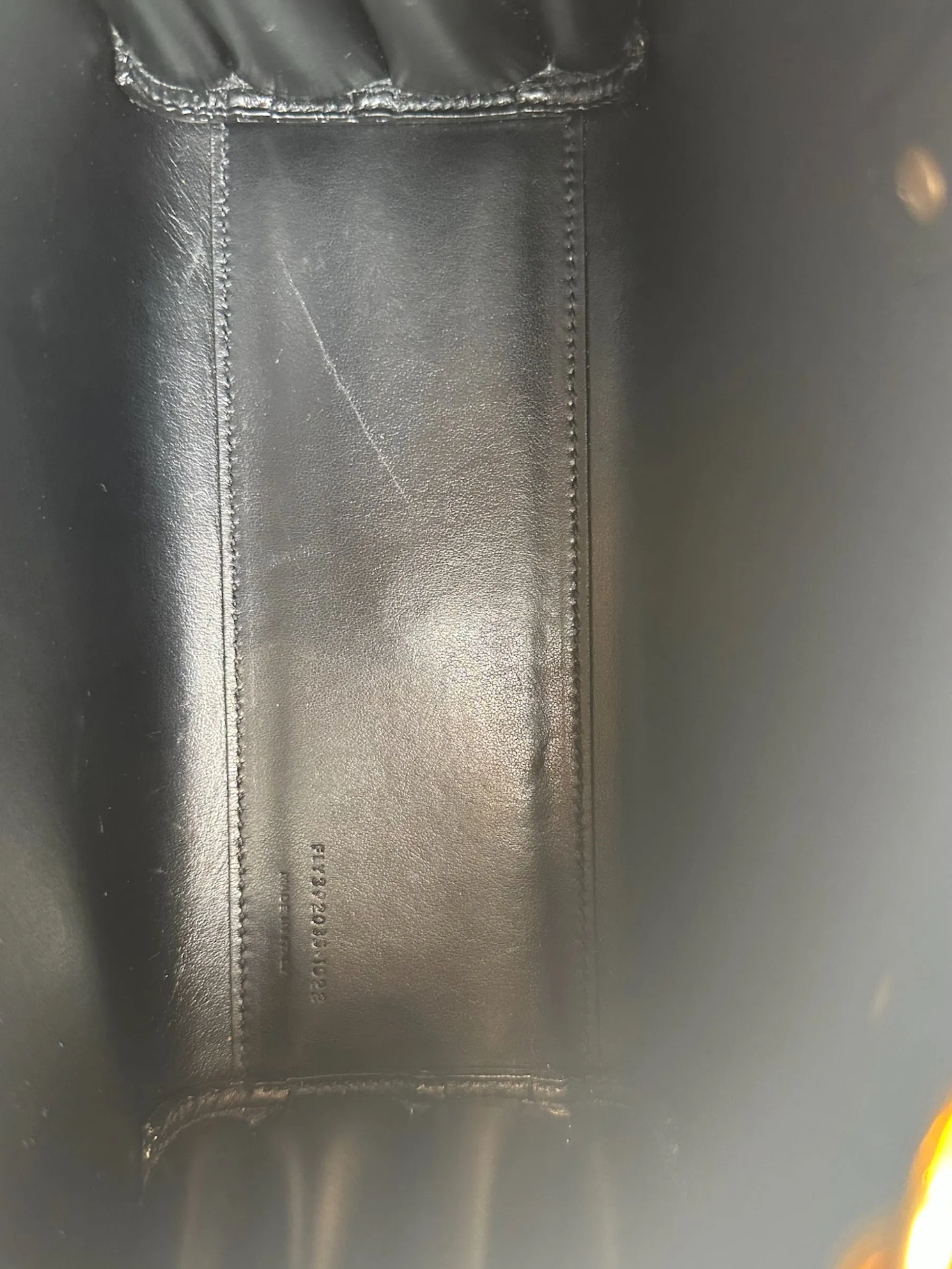 Saint Laurent Black Leather Nano ??Sac De Jour?? Tote