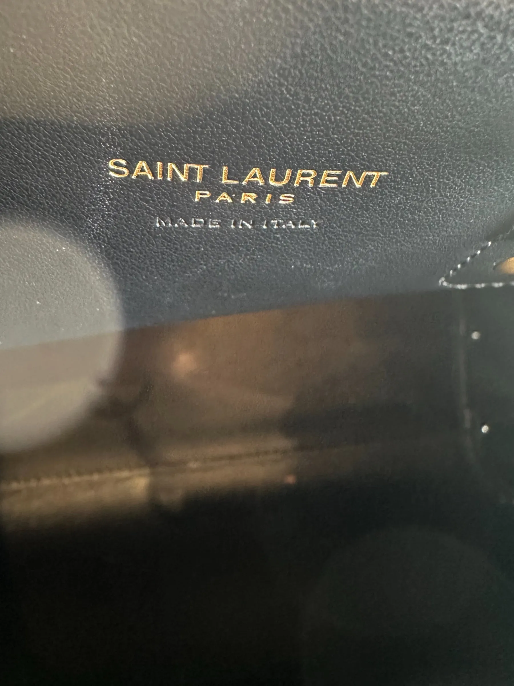 Saint Laurent Black Leather Nano ??Sac De Jour?? Tote