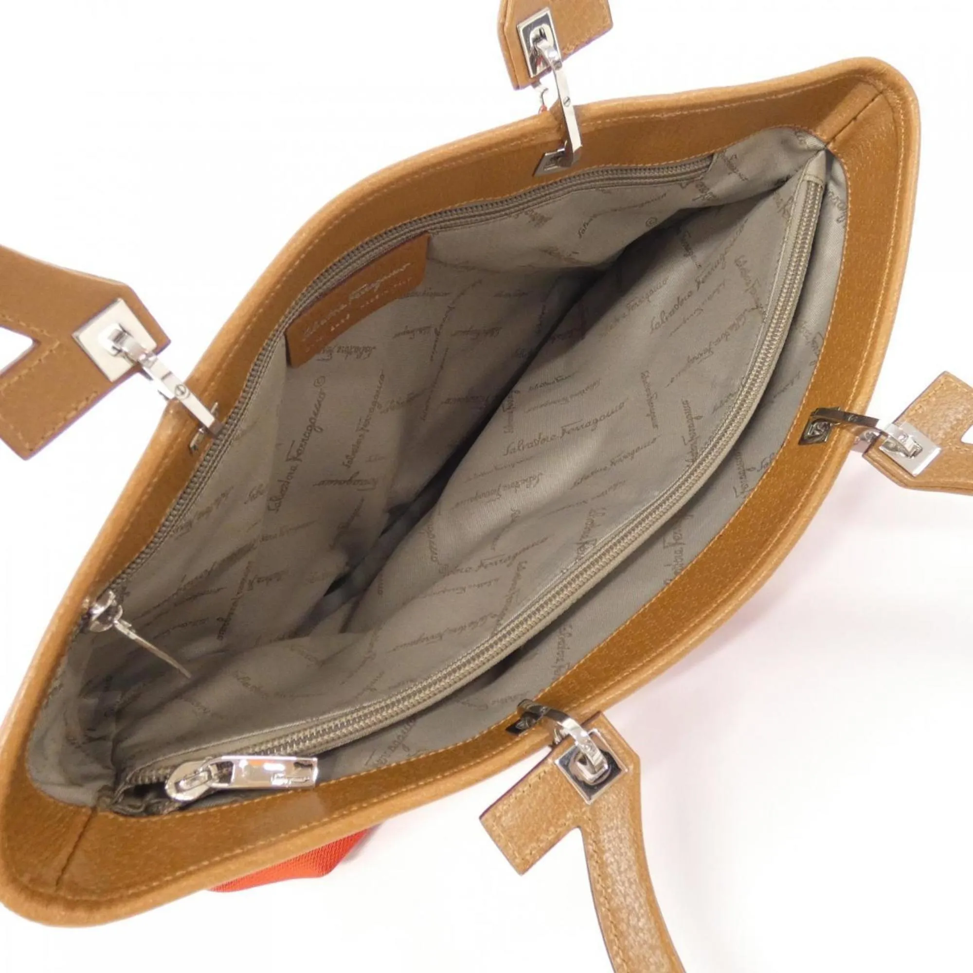 Salvatore Ferragamo  Color Nylon Handbag (Pre-Owned)