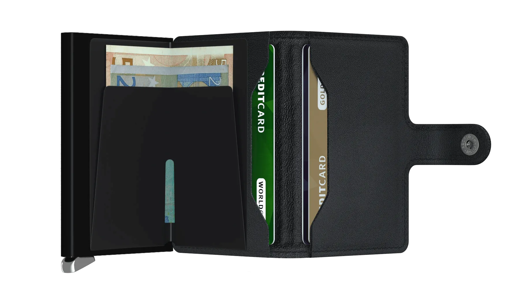 Secrid Premium Emboss Lines Mini Wallet