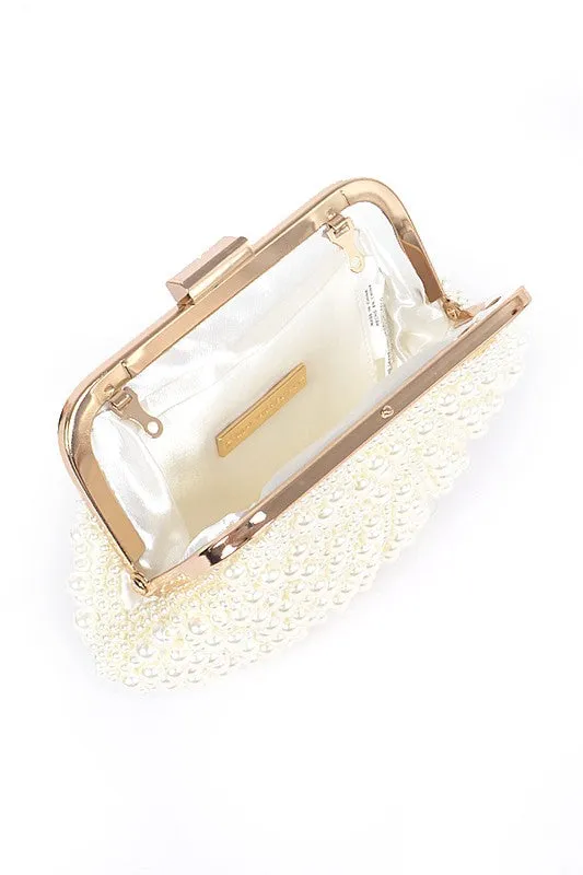 Shell Pearl Clutch