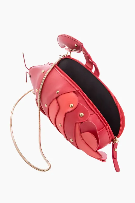 Shore Thing Lobster Clutch Crossbody Bag
