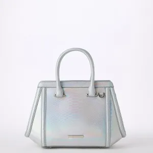 Small Arden Satchel Silver Silverleaf
