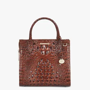 Small Caroline Satchel Pecan Melbourne