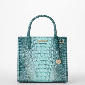 Small Caroline Satchel Spearmint Ombre Melbourne