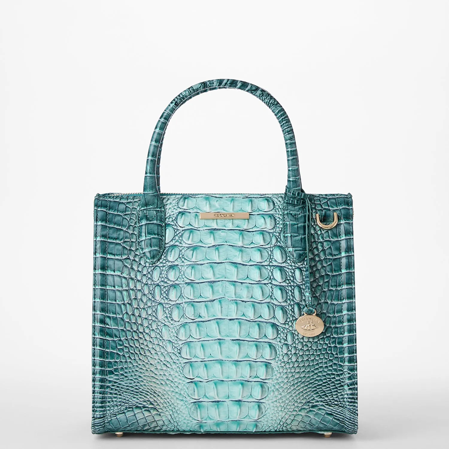 Small Caroline Satchel Spearmint Ombre Melbourne