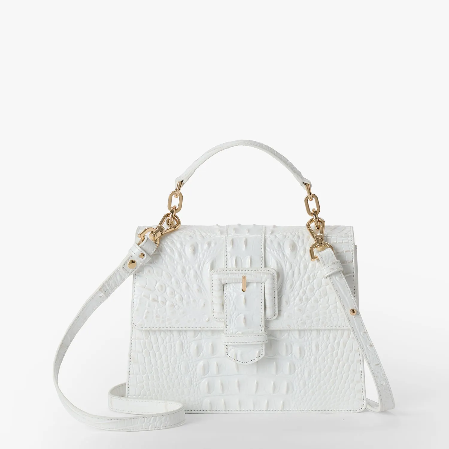 Small Hallie Satchel Sea Salt White Melbourne