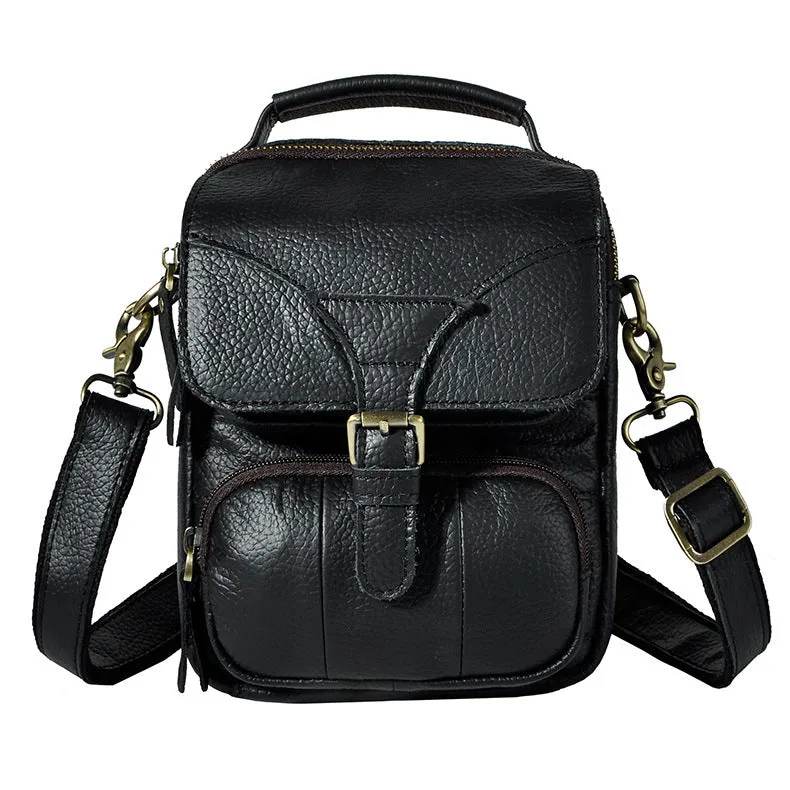 Small Leather Handbag Belt Pouch for men Waist Bag BELT BAG Shoulder Bag For Men
