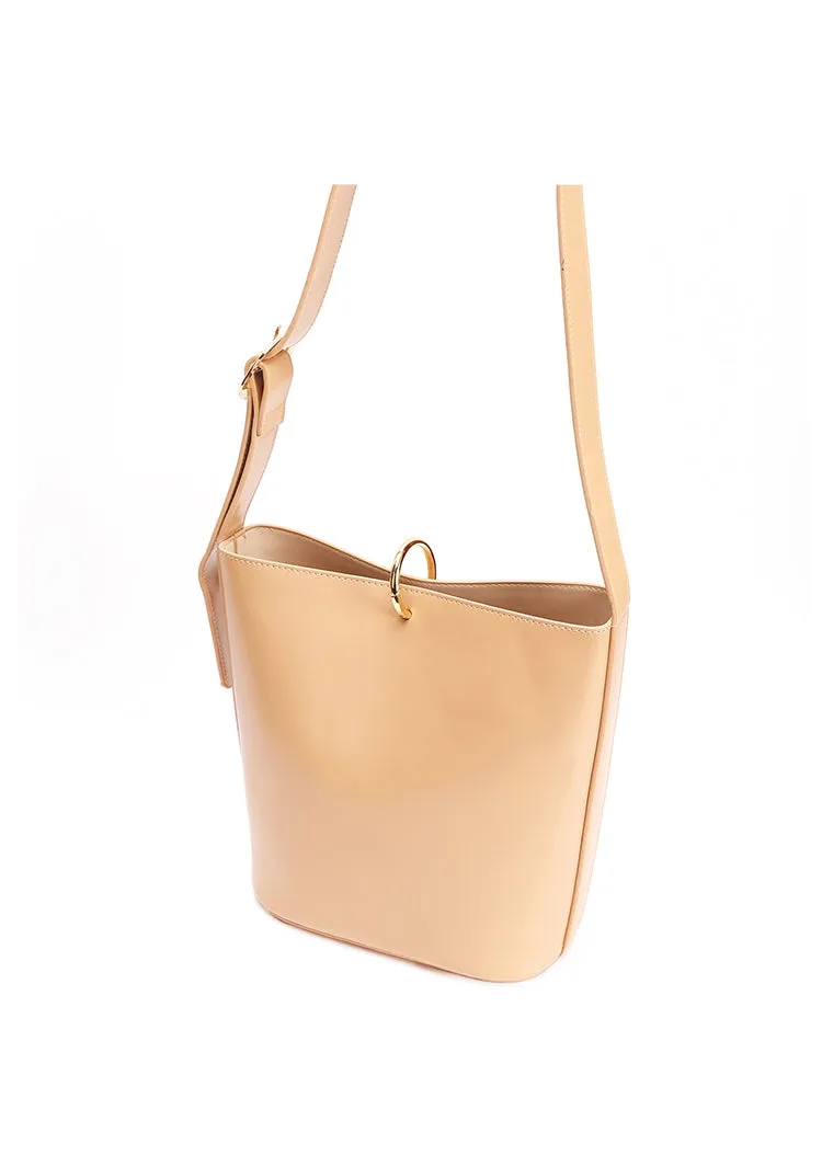 Stylish Bucket Bag LEATHER WOMENs SHOULDER BAG Purses FOR WOMEN