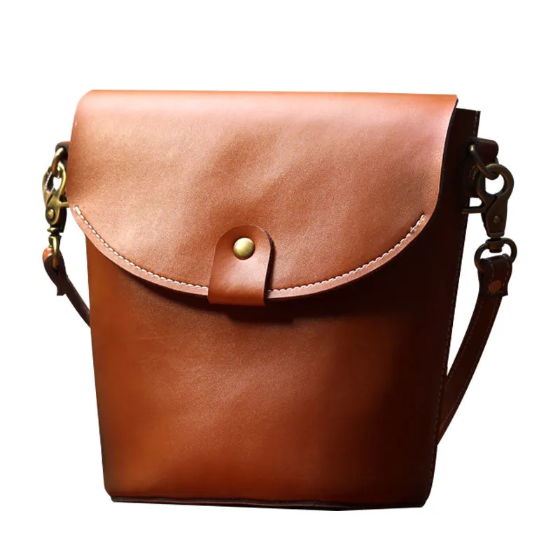 Stylish LEATHER WOMEN Bucket Bag SHOULDER BAG Barrel Crossbody Purse FOR WOMEN